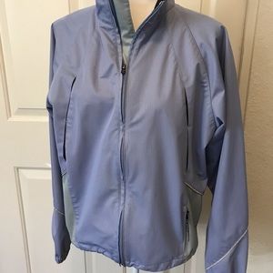 The North Face Lightweight Blue Gray ZIP Up Jacket